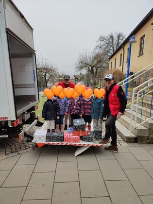 Beteiligung an der Humedica Hilfsaktion