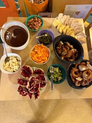 Gemeinsames Frühstück- eine gelungene Aktion vom Elternbeirat